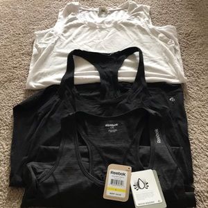 Three basic work out tanks
